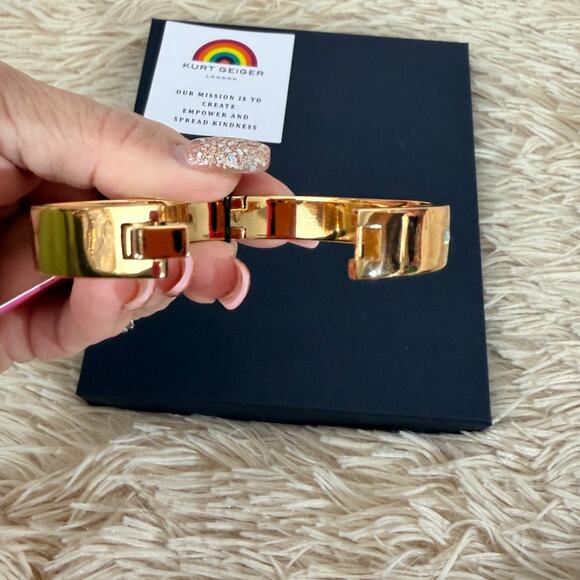 Kurt Geiger Gold Bracelet NWT - Picture 7 of 9